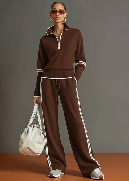 LUNA™ | Ensemble sporty chic rétro 2 pièces